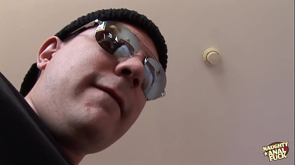 Image Naughty brunette sucks a fat cock in a hotel room and gets her ass destroyed.