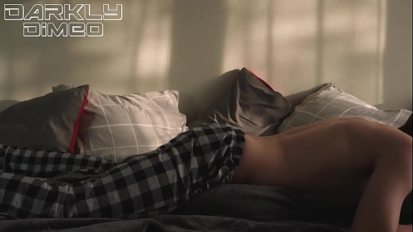 Image Morning routine. Quiet whisper turns loud moans of hot daddy pillow humping and moves hips sexually