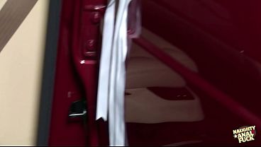 Image Classy lingerie lady and her driver are best cowgirl anal friends in the trunk.