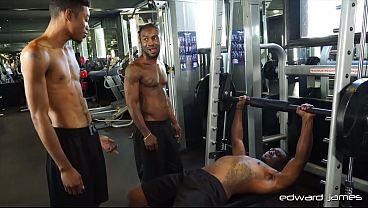 Image EdwardJames: Phoenix And Keno Share Teasing Energy With New Gym Buddy Sleepy Reed