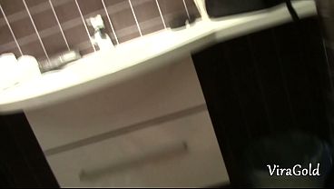 Image Home sex in the toilet and creampie in wet pussy