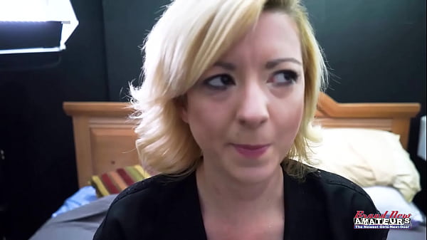 Image Busty Horny Blonde Keyton Enjoys Sucking A Dick And Fingering A Wet Butt!