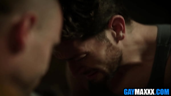 Image Gay Hunk Takes Good Care of Injured Buddy