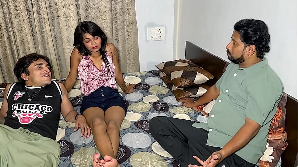 Image Wife, husband and bungalow owner, all three had a threesome together