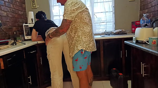 Image Getting HOT and HORNY in the kitchen