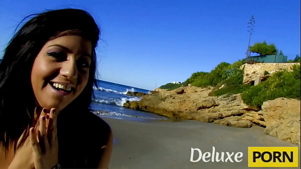 Image Skinny Latina teen Julia fucked at the beach