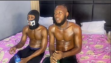 Image The top guy convincing the straight guy how sweet his dick is.