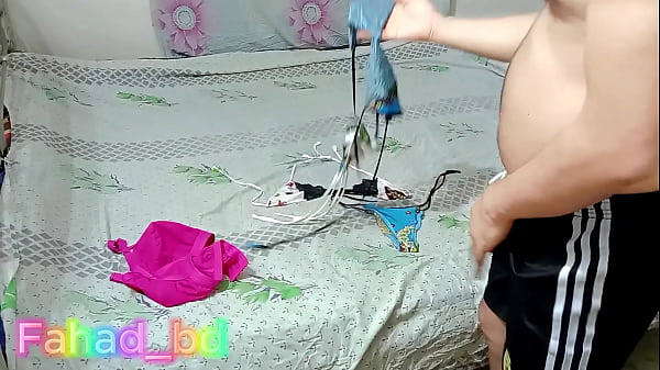 Image Desi Boy Playing With Sister's Lingeries Part- 1