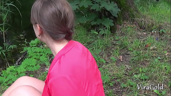 Image Fucking Wet Pussy and Creampie on Picnic in the Woods