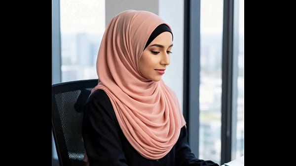 Image Arab girl in the office