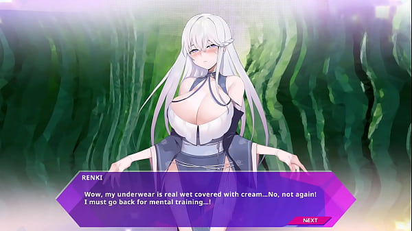Image H Game GLASS - beautiful girl with white hair and big boobs