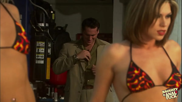 Image These two guys were inspecting these two sexy girls so they could fuck them anally.