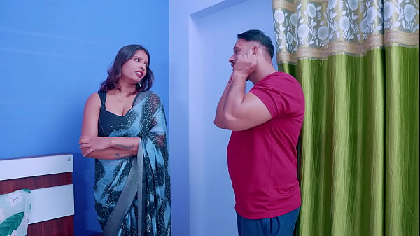 Image Sexy wife angry on her husband but the guy make her happy by giving her sexual pleasure