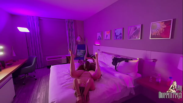 Image Bishop takes Queen...Freya to a hotel room to get to know his BBC up close and personal