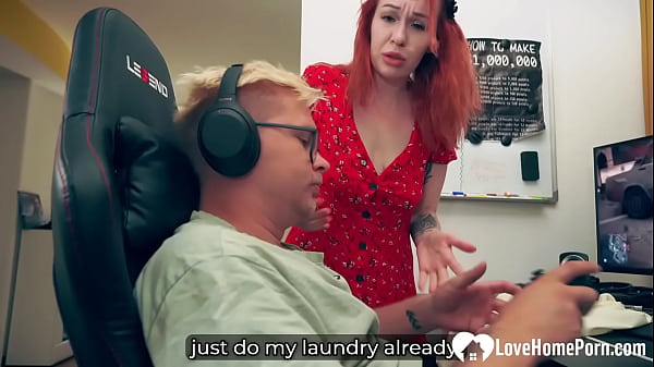 Image Horny Babe Trapped in Washer Takes My Thick Cock Deep