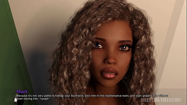 Image My Dorm: Mark Sucks Friend's Sister Simone's Breasts Storeroom Tease