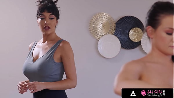 Image ALL GIRL MASSAGE - Steamy Massage Gets Wild Between Alison Rey And Little Puck With Scissoring Fun