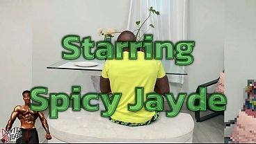 Image PREVIEW!!!! Hairy Bush Baddie Spicy Jayde Relieves Her Boyfriend's Stress By Draining His Balls