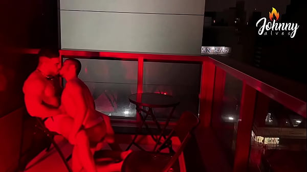 Image He fucked me hard on his balcony