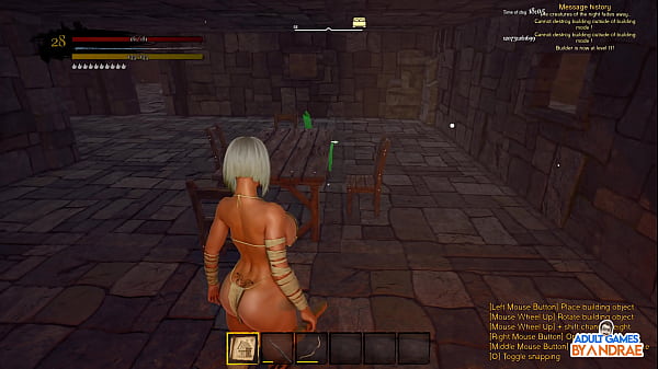 Image EP7: Building the Stone House Kitchen, Bed & Bath in Wicked Island (Gameplay)