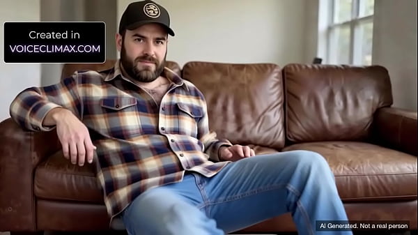 Image Big Men Stocky Gay Bear Gives You Dirty JOI Commands - AI Generated hairy gay men