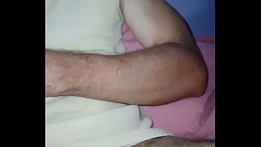 Image POV: Strong Young Man Masturbates His Big Cock