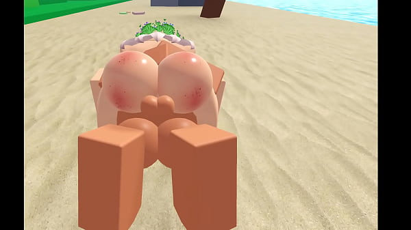 Image Having fun with a cute blonde girl on roblox