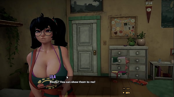 Image Nerdy Girl grabs my Cock for Fun