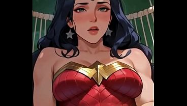 Image Big-titted Wonder Woman gets fucked while on vacation with her boyfriend (ia generate)