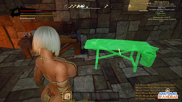 Image EP8: Armor Bench and Firepit Cauldron - Wicked Island Stone House Upgrades