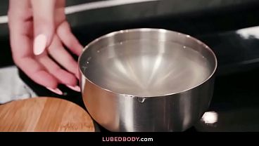 Image Naughty Nuru Pizza Adventure: River Lynn & Axel Haze