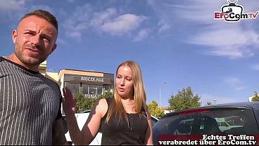 Image Deutsche Teenie Touristin wird auf mallorca abgeholt und gefickt