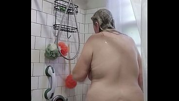 Image Caught My &quot_Stepmom&quot_ Taking A Shower And Jacking Off!