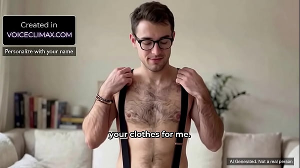 Image Your First Gay Experience with Nerdy Gay Friend Tyler - AI Generated POV JOI