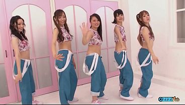 Image At first they were doing the sexy dance and later all these people fucked together.