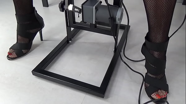Image Standing on a Fuck Machine