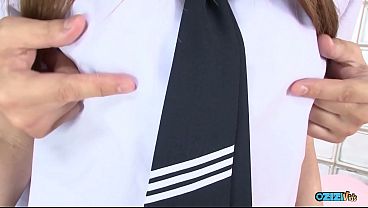 Image He came and brought her a uniform and fucked her while she was wearing it.