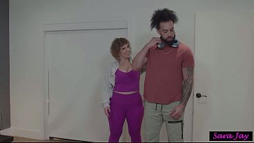 Image Star Player James Angel Takes Out His Stress On Coach Sara Jay's DumpTruck Ass!