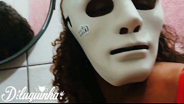 Image Desvendando o mist&eacute_rio da buceta mascarada no banheiro do hotel em Fortaleza