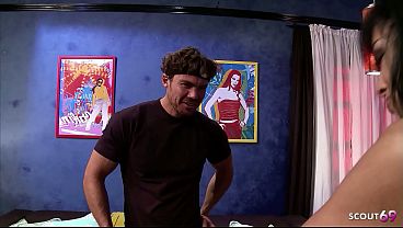 Image Fit Desi look brown Mature Cougar with slim Body and Huge Tits seduce Big Dick Boy to old young Fuck