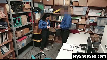 Image Guard Finds the Stolen Goods and Then Makes Her an Offer She Cannot Refuse - Myshopsex