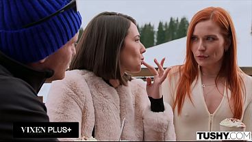 Image TUSHY Anal Obsessed Beauty Eve Sweet Seduces Clemence Audiard And Her Boyfriend At The Chalet