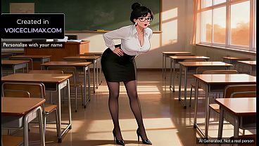 Image Anime Hentai Professor Makes You Stay After School - Acts Like Helping Grades, Gives Hot JOI Instead