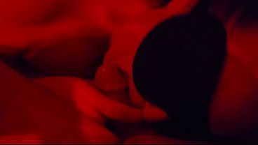 Image Greedy PAWG sucks my dick! Red Light Video#2