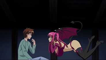 Image Hentai teen gets blowjob from hot vampire