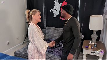 Image Housewife gets Vaginal Massage with large Black Club