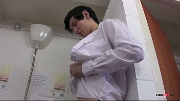 Image EuroBoyXXX: Hung Kyle Wilkinson Rams Cock Down Kai Alexanders Throat And Ass