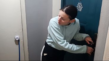 Image I thanked the delivery girl for a big discount (with dirty sex and Russian conversations)