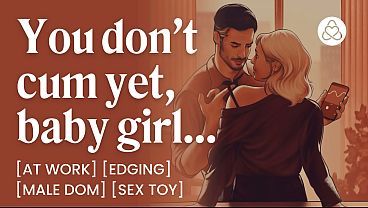 Image ASMR Audio Porn: Male Daddy Dom Edges His Coworker in the Office &ndash_ Orgasm Control & Secret Public Sex &ndash_ Erotic Audio Roleplay for Women