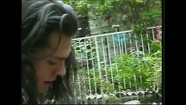 Image Nerdy asian slut gets her first big cock in her asshole